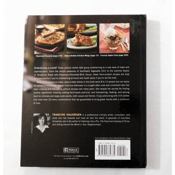 Crowd Pleasing Potluck By Francine Halvorsen 2007 HB 225 Delicious Recipes - Picture 2 of 8